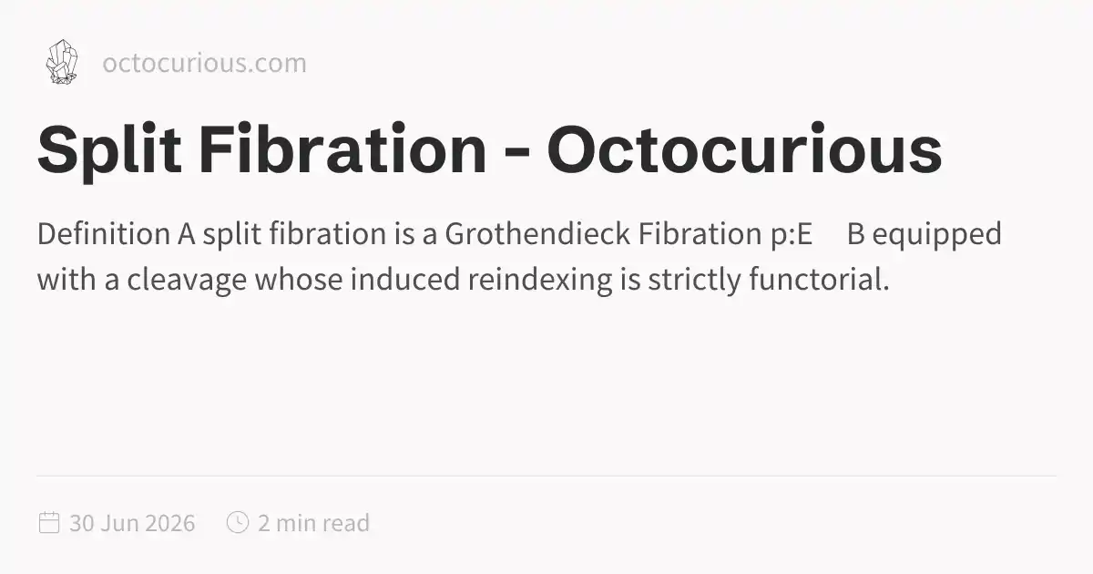 Splinter Definitioin Split Fibration - Octocurious